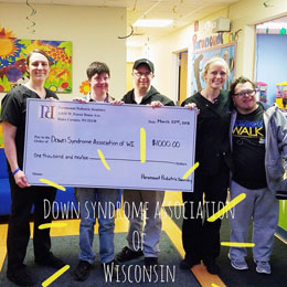 Pediatric Dentist contribution to downs awareness