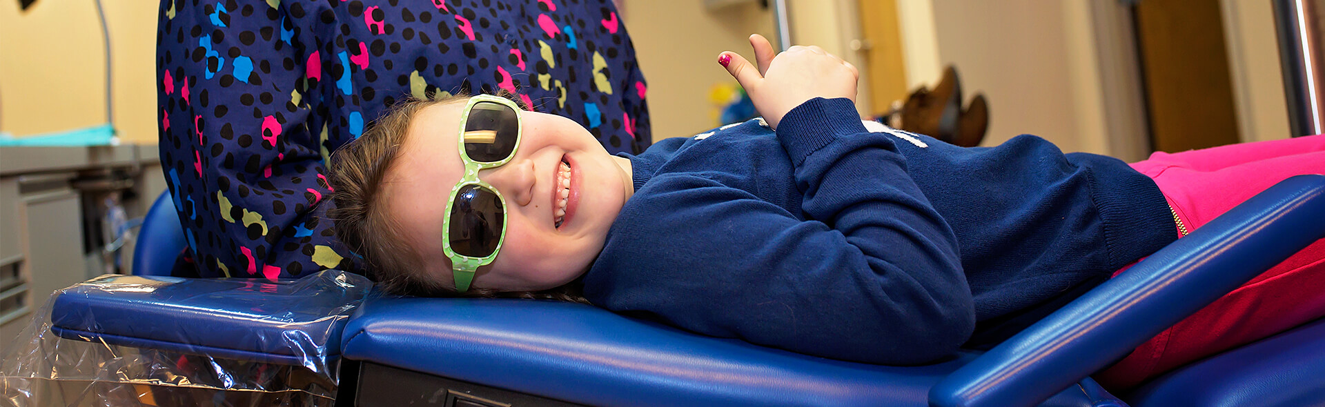 Girl in shades - Pediatric Dentist in Hales Corners, WI